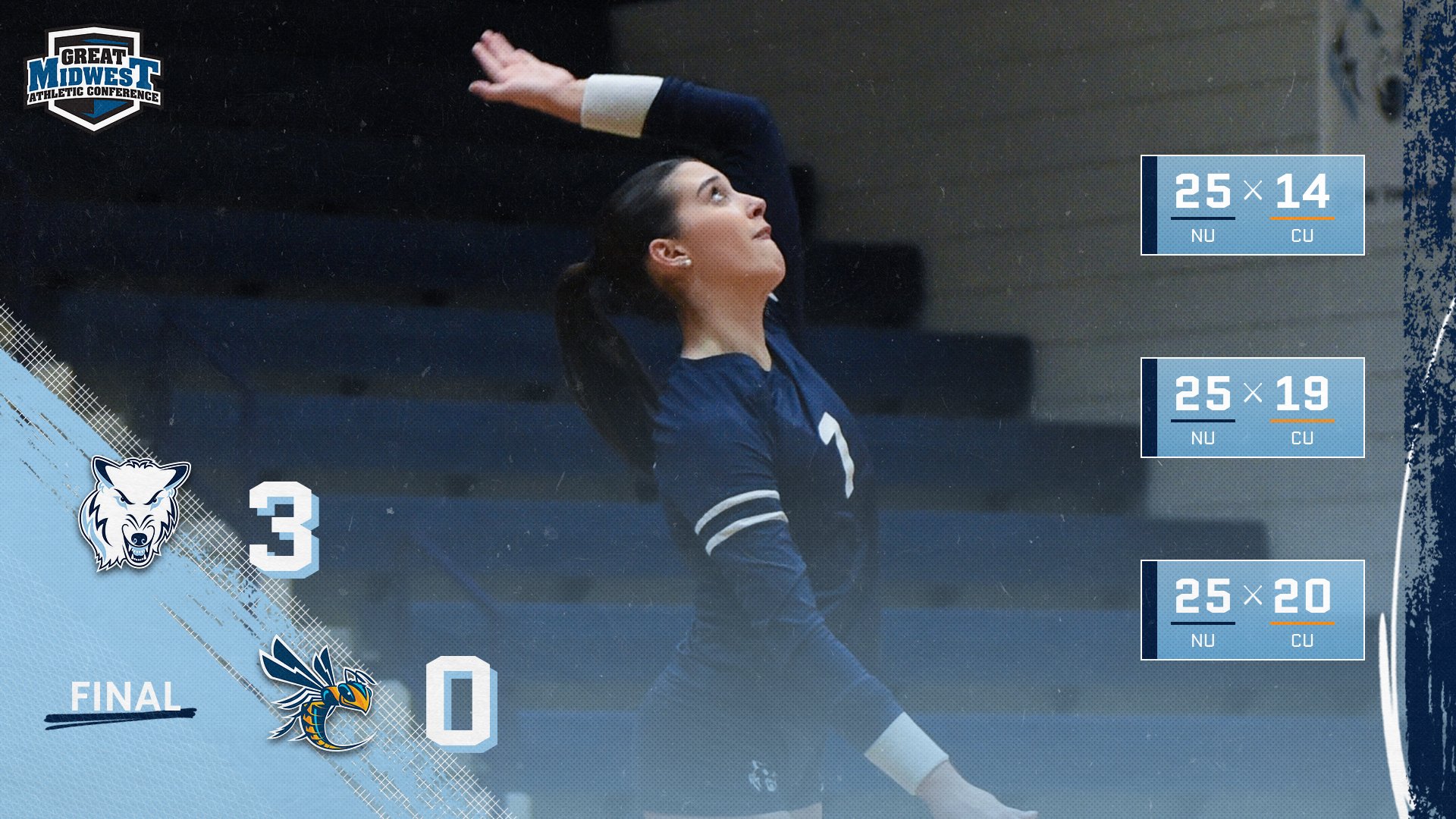 Volleyball Earns 3-0 Win Over Cedarville
