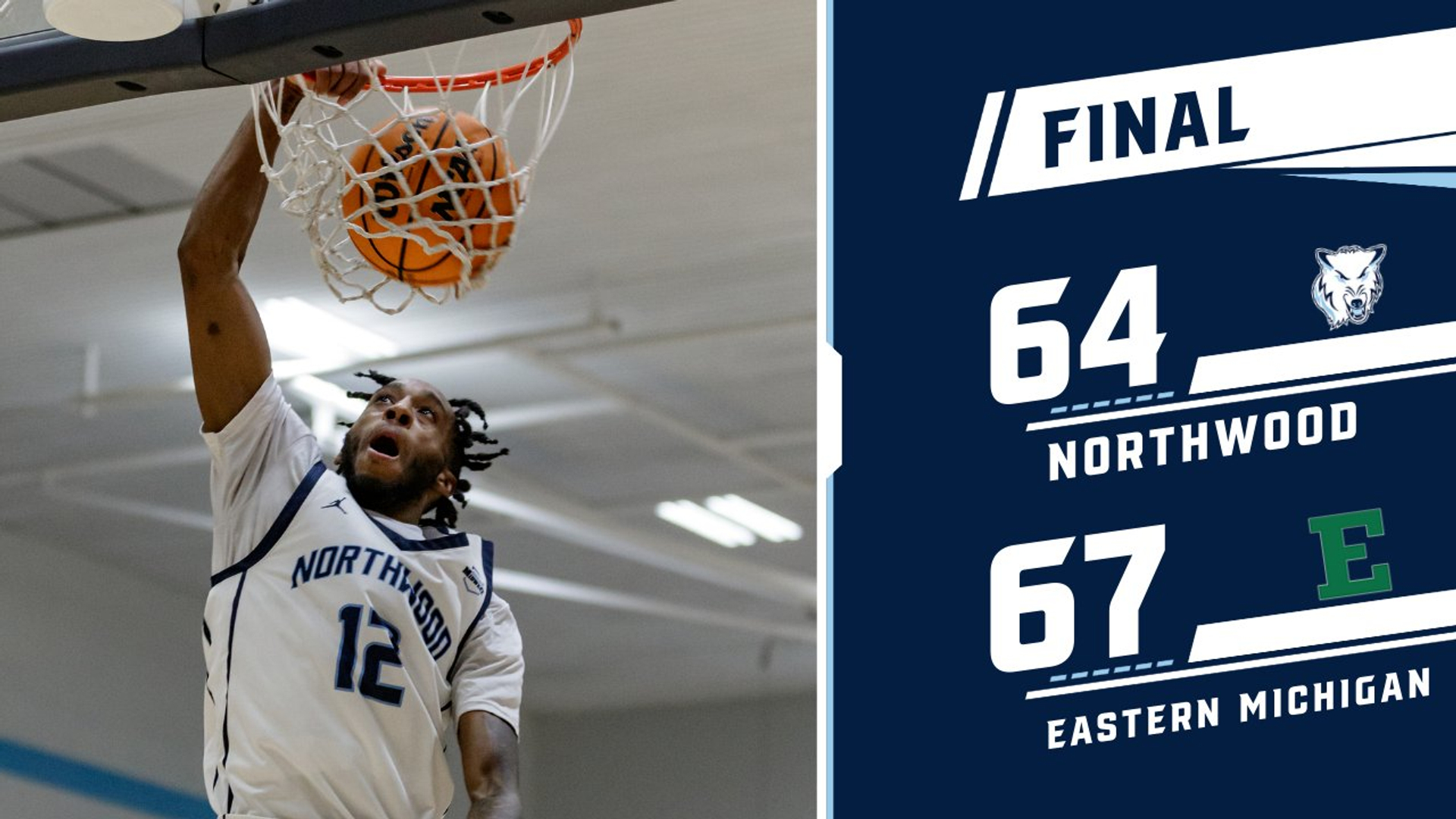 Men's Basketball Drops Hard-Fought Exhibition Contest At Eastern Michigan 67-64
