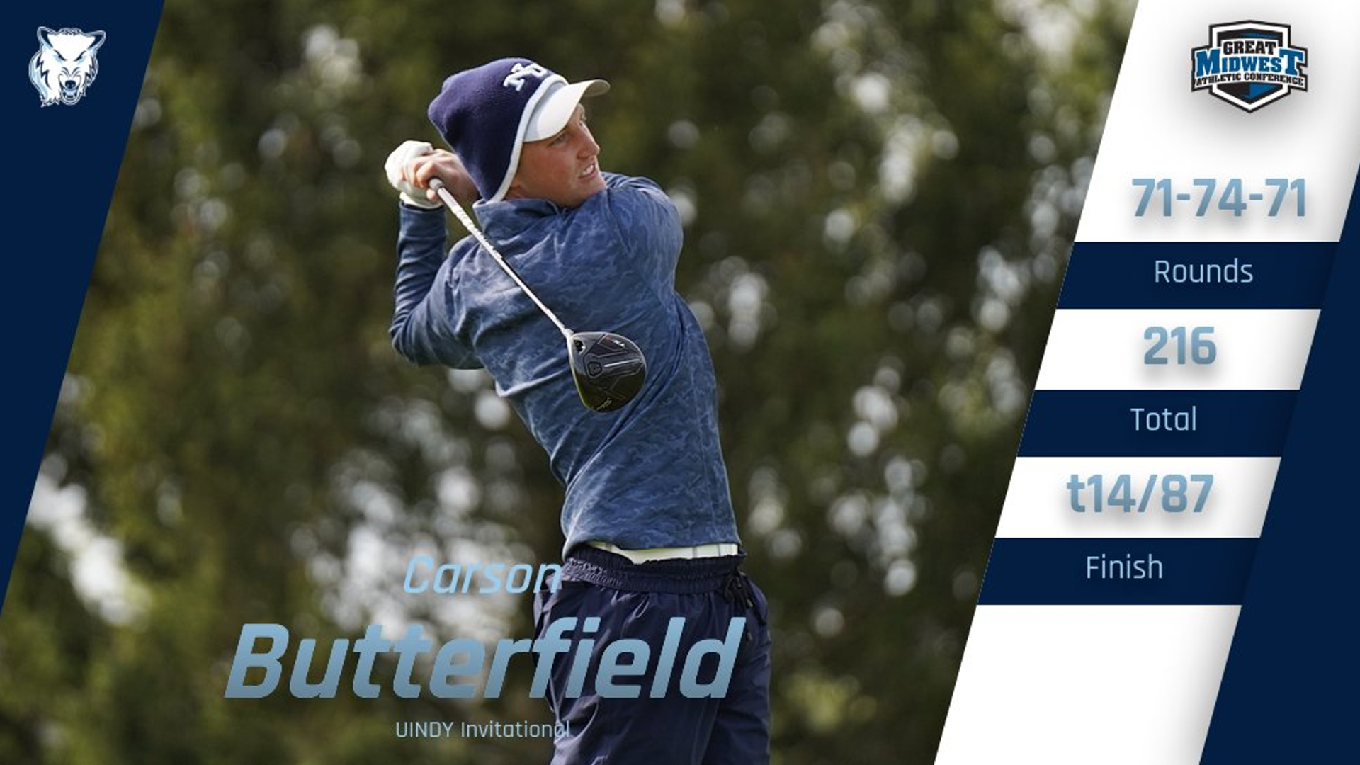 Men's Golf Competes At UINDY Invitational