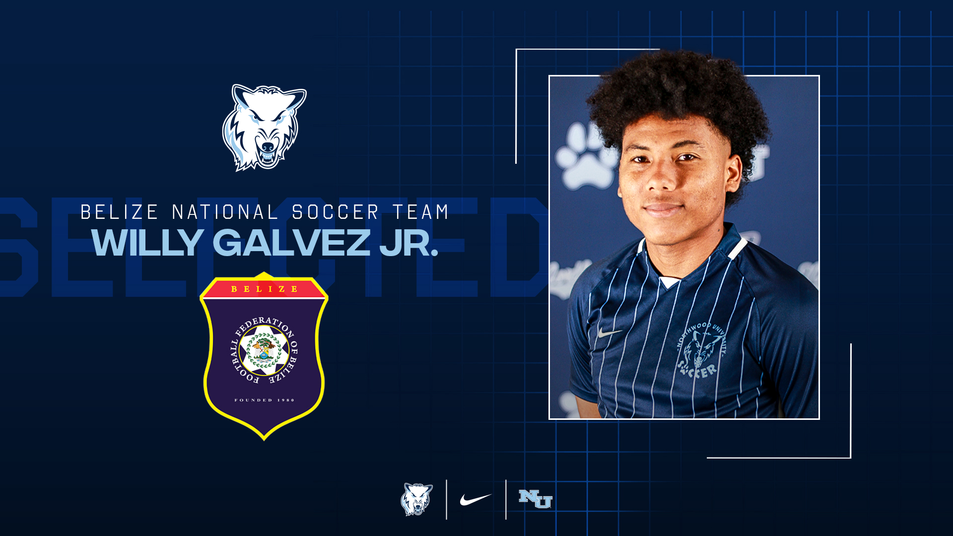 Galvez Jr. Selected To Play For Belize National Team In CONCACAF FIFA World Cup Qualifiers