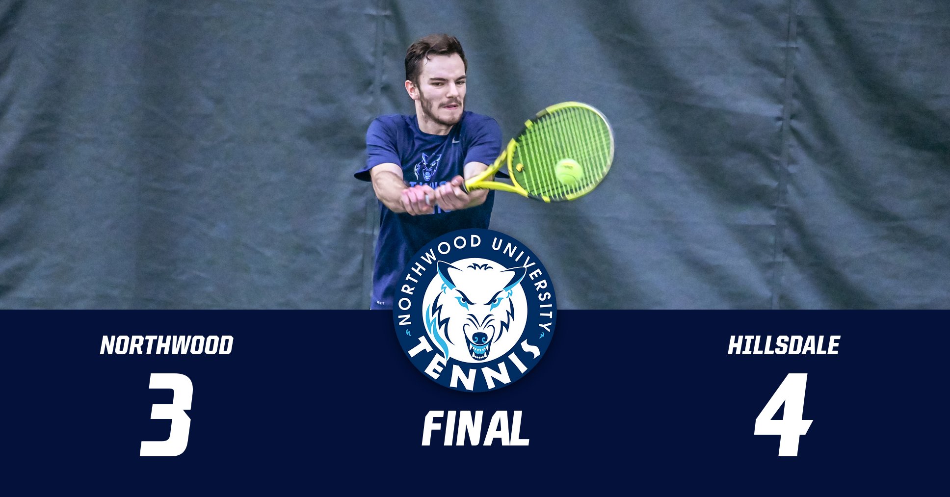 Men's Tennis Drops 4-3 Match To Hillsdale