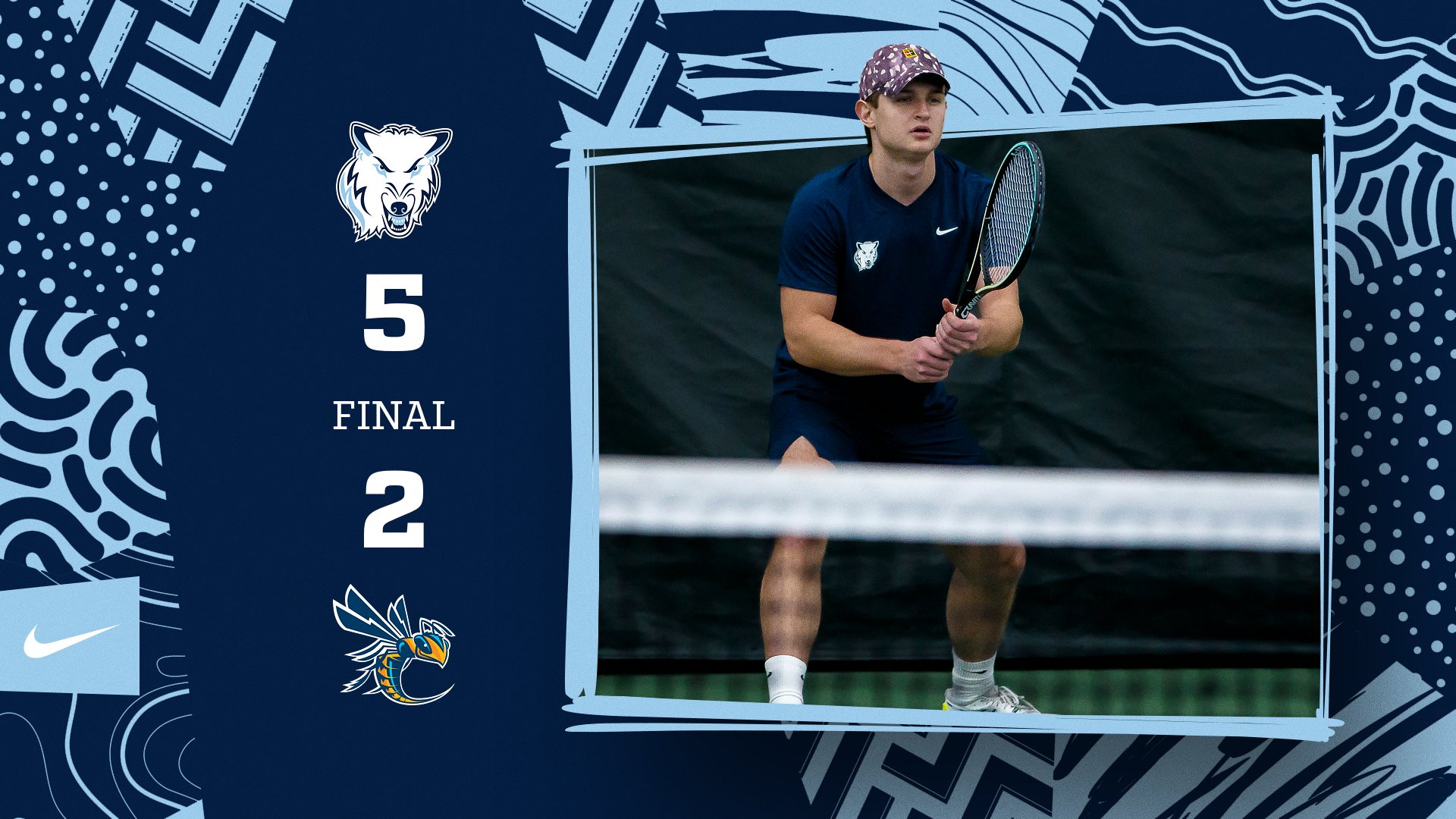 Men’s Tennis Moves to 4-0 in Conference Play, Their Best Start Since 2014