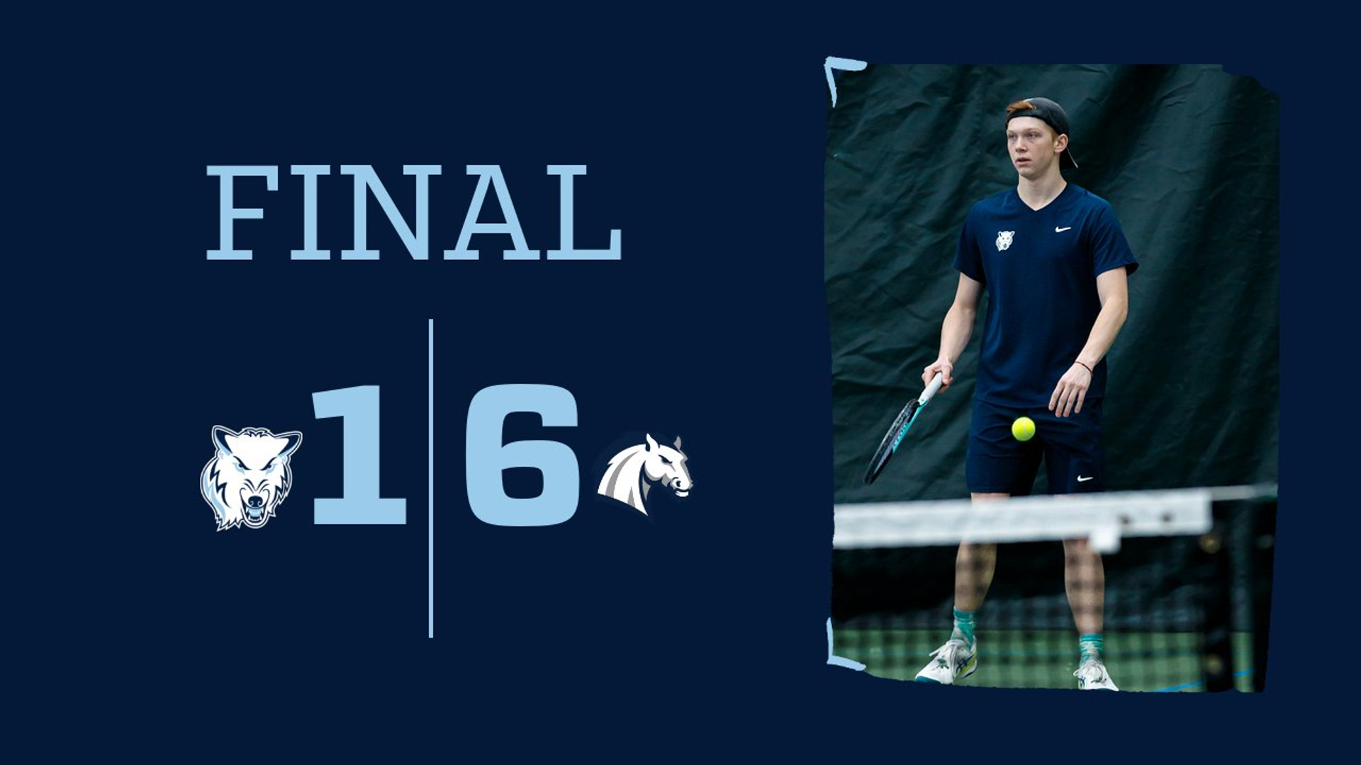 Men’s Tennis Drops Their First Conference Match of the Season