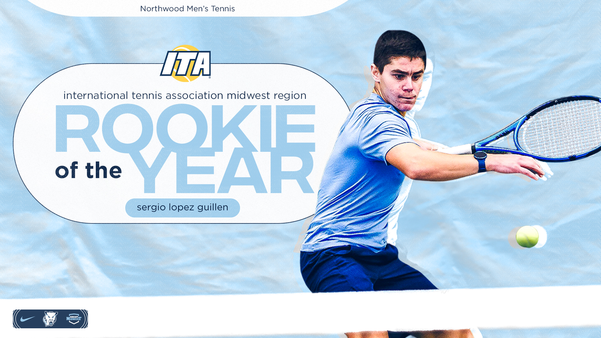 Sergio Lopez Guillen Named ITA Midwest Region Rookie of the Year