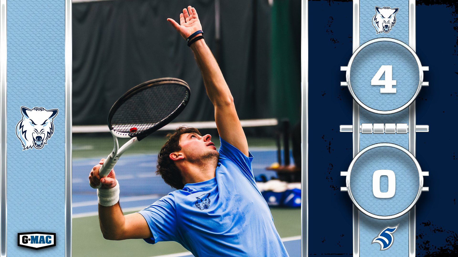 Men's Tennis Sweeps Thomas More 4-0