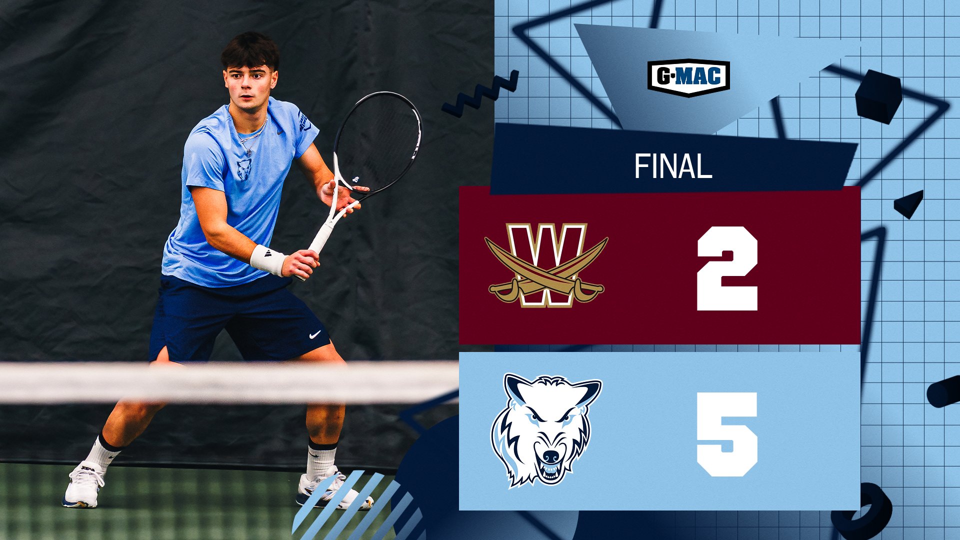 Men's Tennis Defeats Walsh 5-2