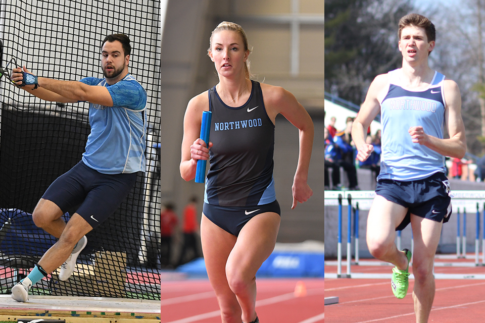 Track and Field Teams Compete at GVSU and Hillsdale Tune-Ups; Jensen Sets School Record in the Mile.