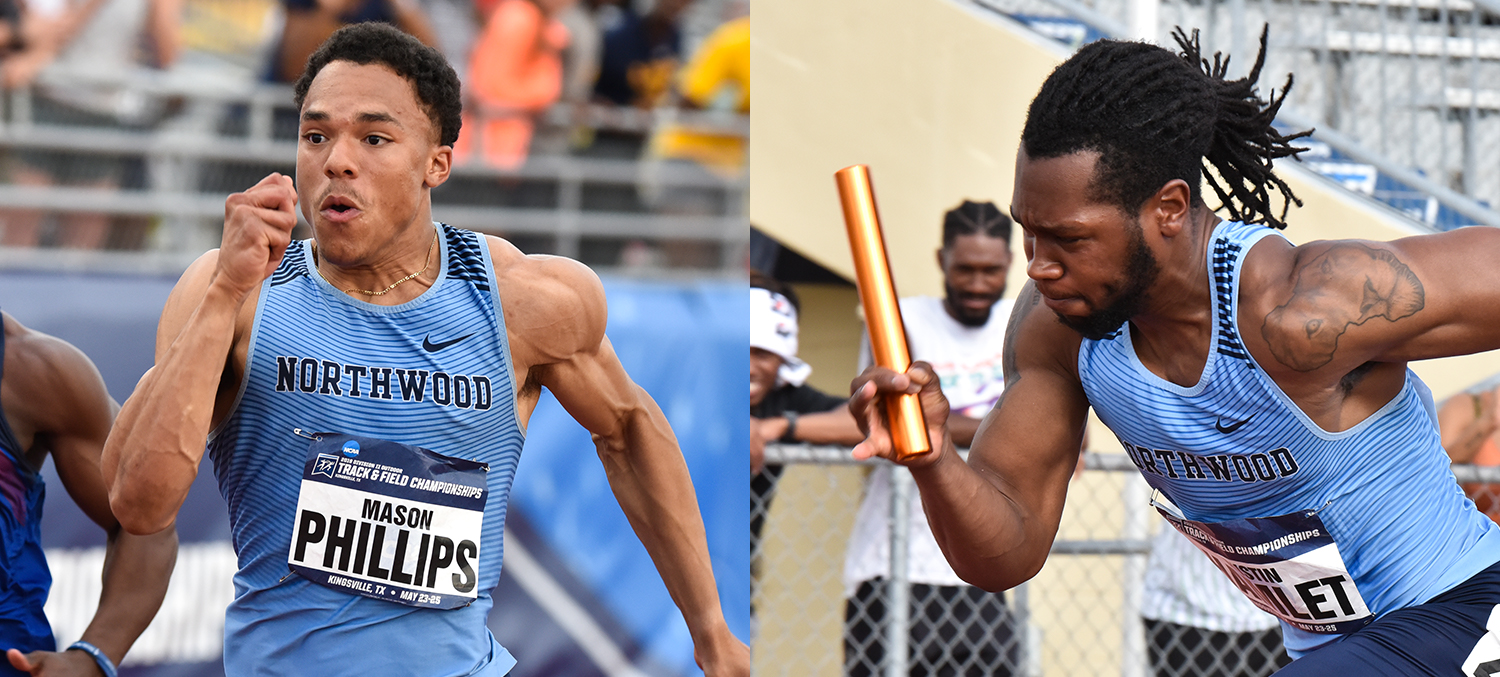 NCAA T&F DAY 1: Phillips, 4x100 Relay Advance To Event Finals