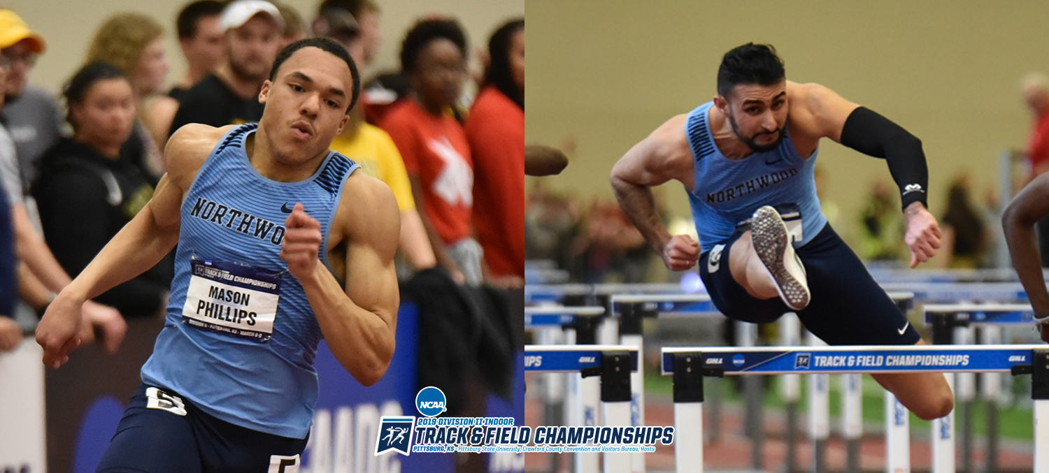 NCAA INDOOR T&F: Phillips Runs Into D2's All-Time Performance List; Gharsalli And Phillips Advance To Finals
