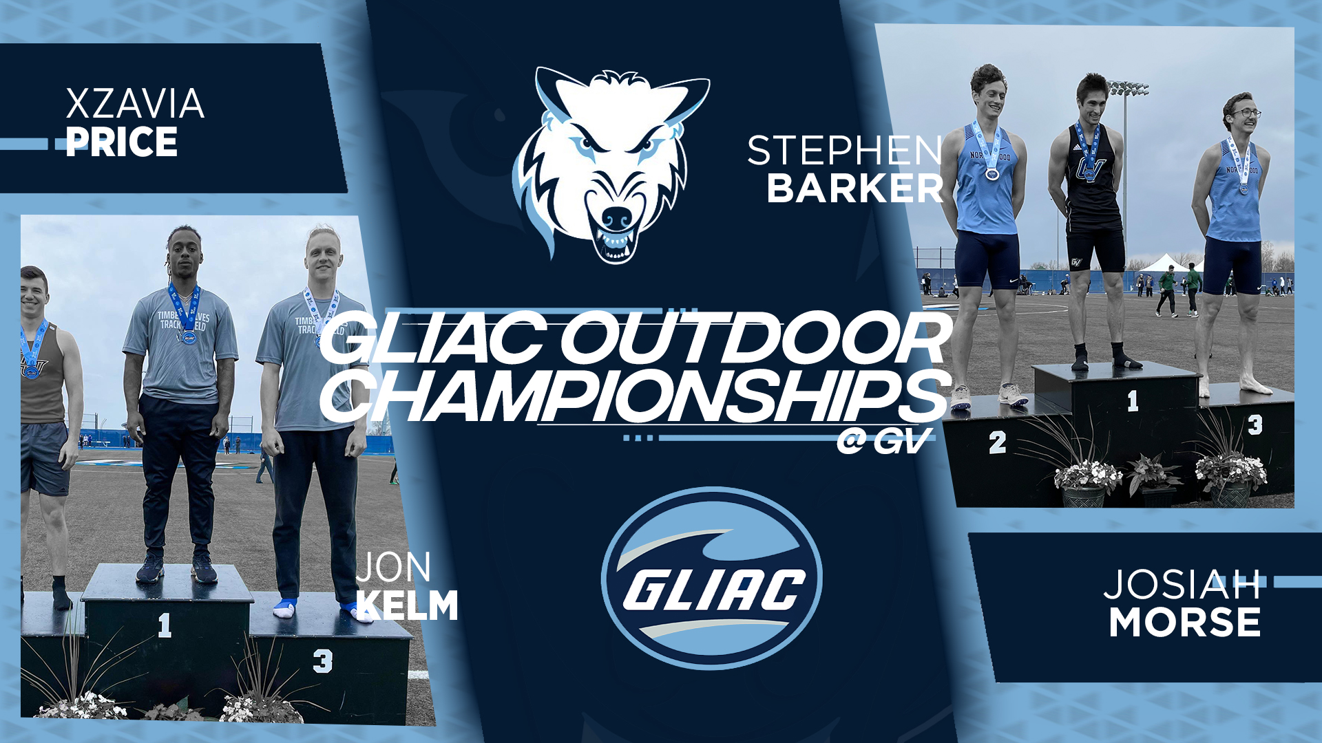 Men's Track & Field Takes Third At The GLIAC Championships As Teams Compete At Grand Valley