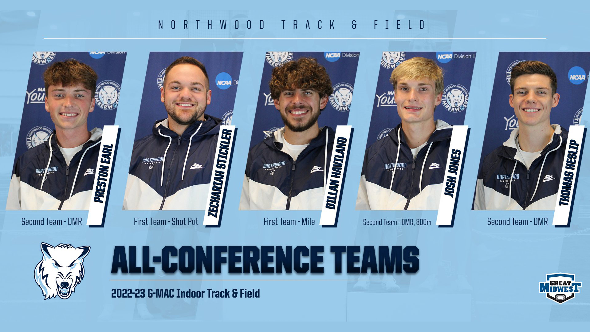 Five Athletes Earn All-Conference Honors For Men's Track & Field