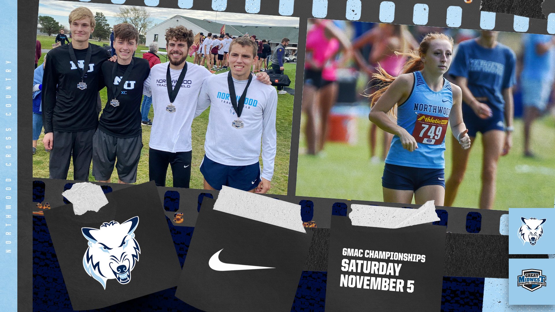 Men's Cross Country Earns Four All-Conference Members As Teams Compete At GMAC Championships