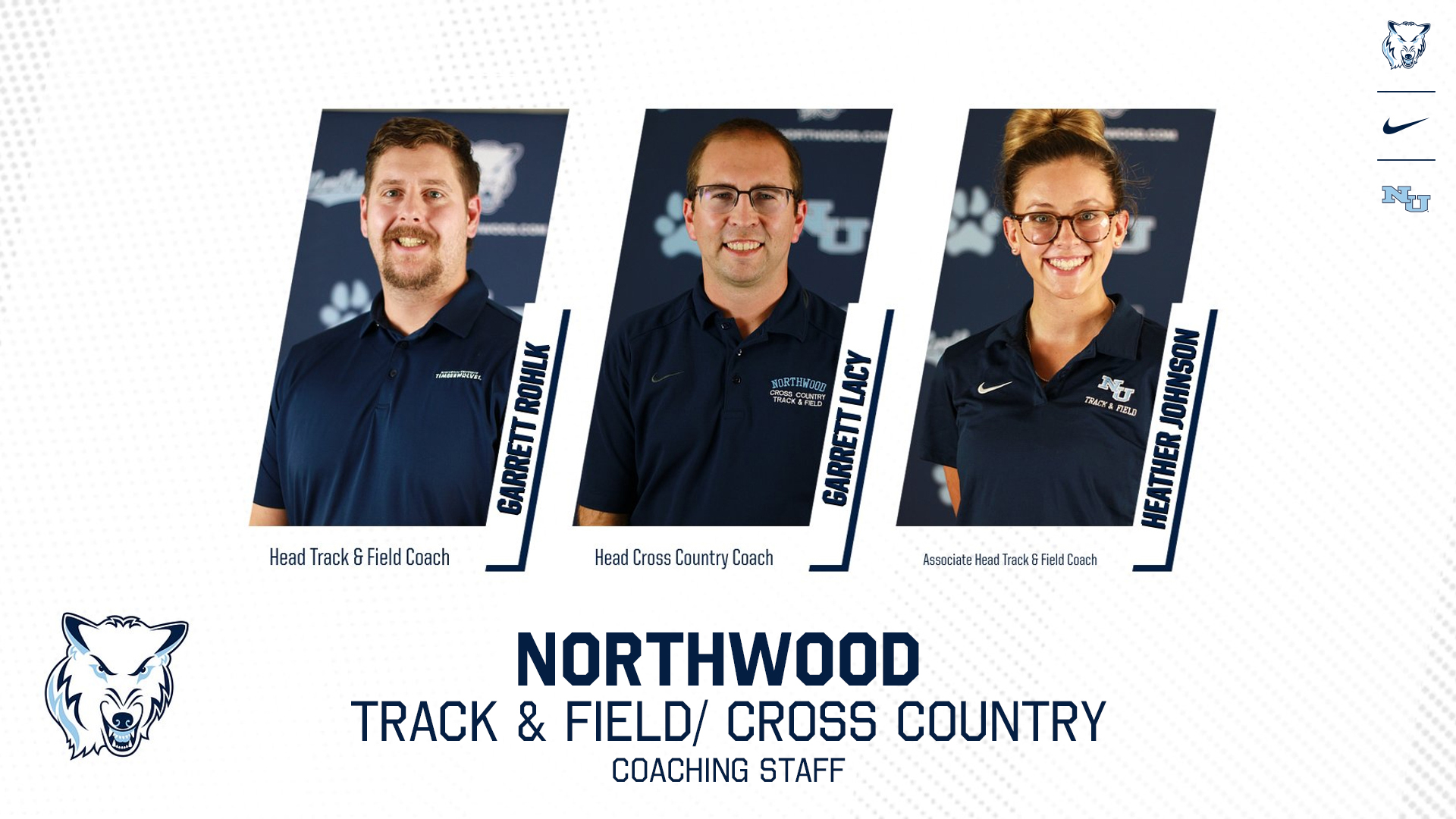 Northwood Athletics Announces Track &amp; Field/ Cross Country Coaching Staff Promotions