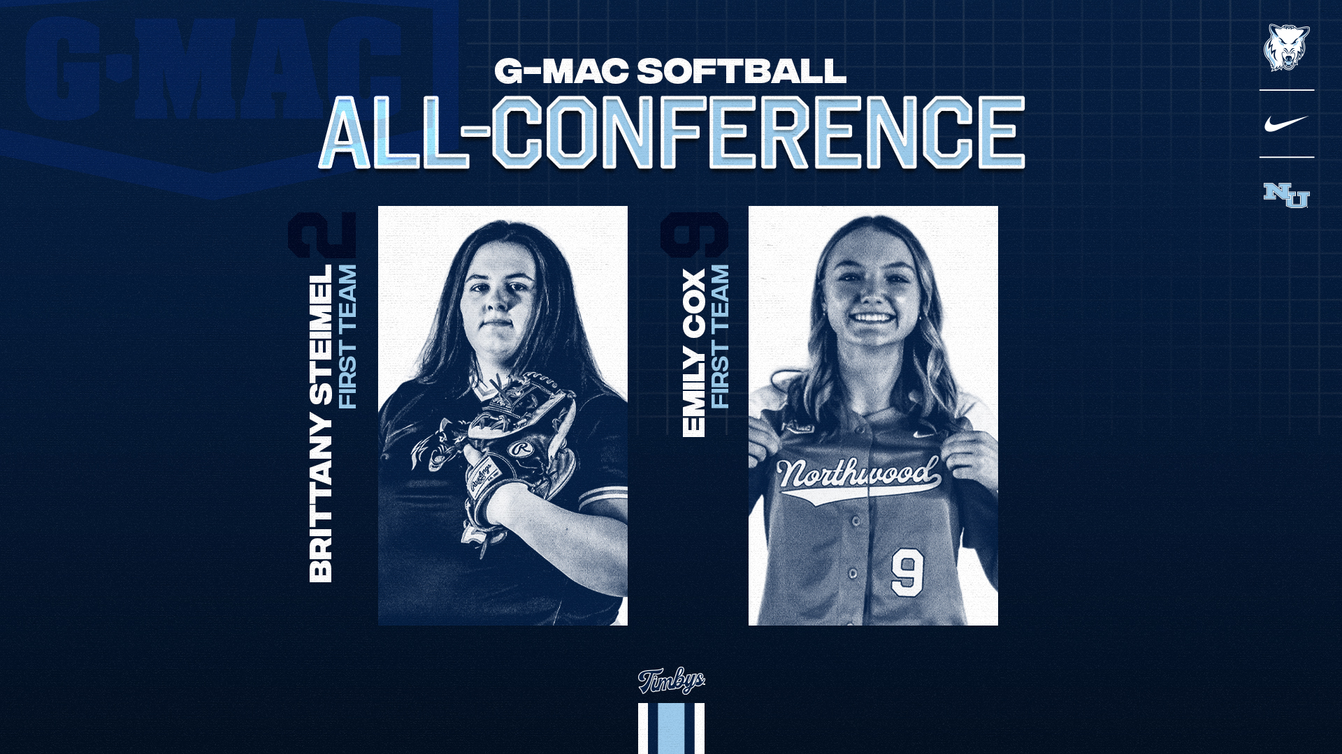 Steimel And Cox Earn First Team All-Conference Honors From The G-MAC