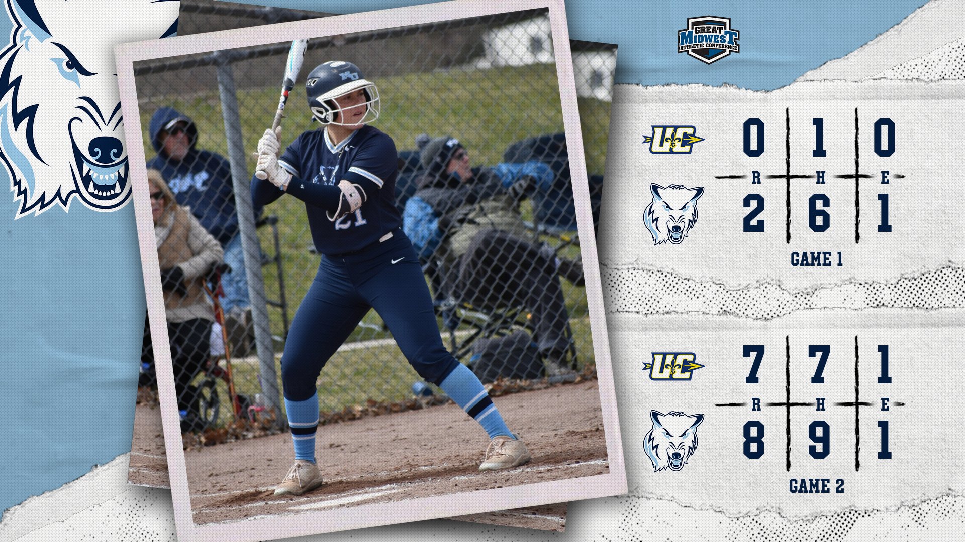 Softball Comes Back In Game Two, Earning Sweep Over Ursuline