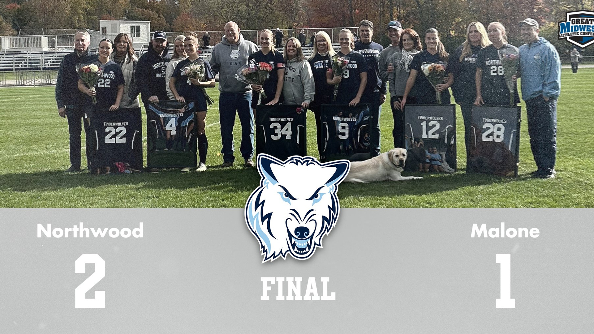 Women's Soccer Gets 11th Win Of The Season With A Senior Day Victory Over Malone, 2-1.