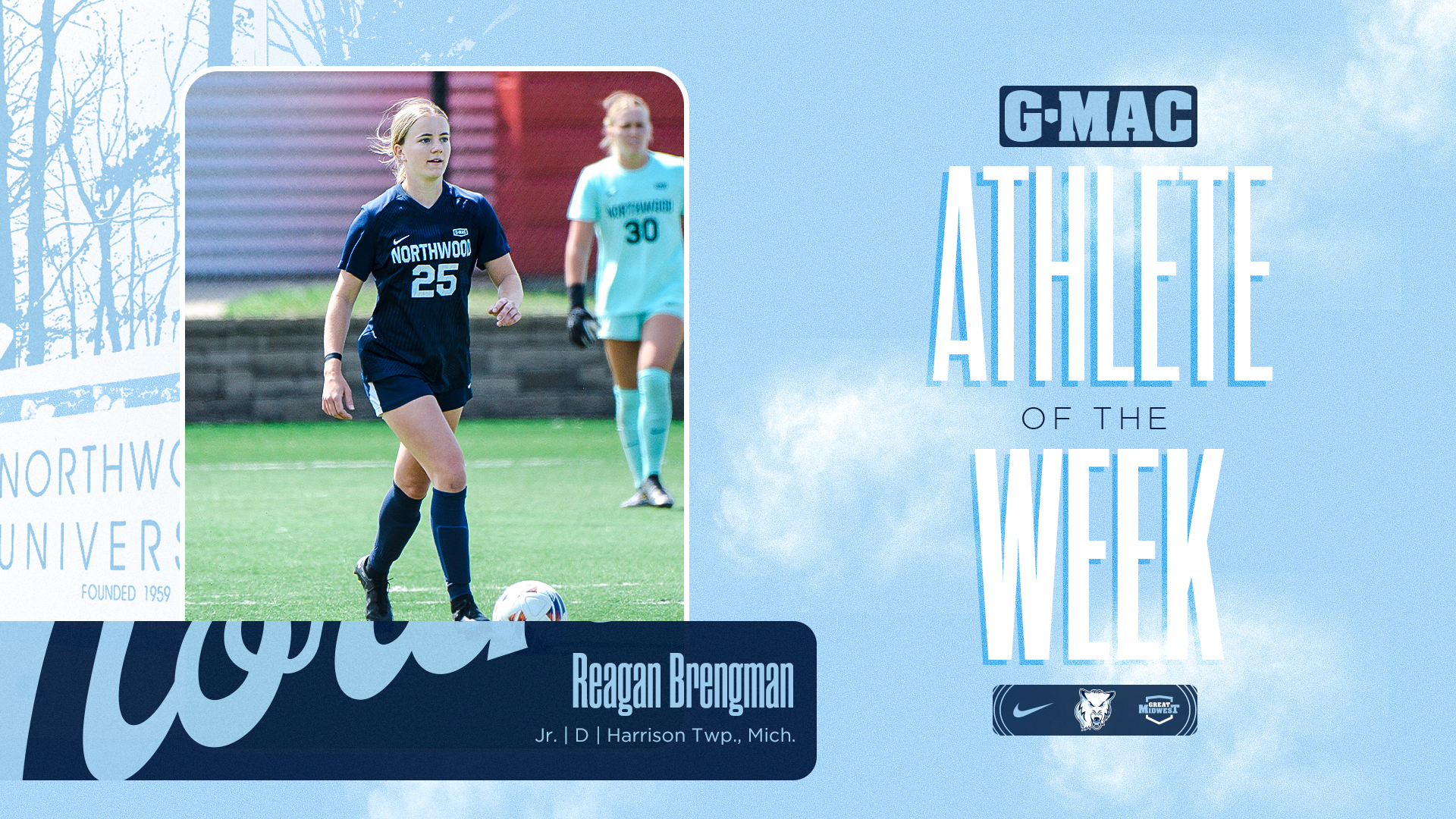 Brengman Takes Home G-MAC Defensive Athlete Of The Week Honors