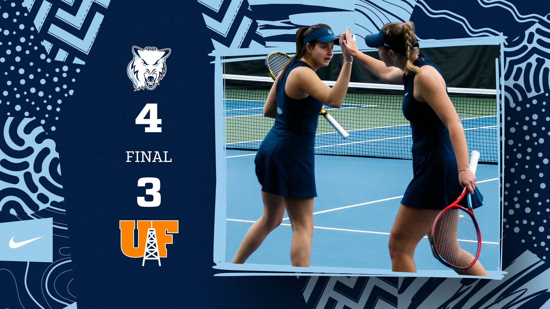 Women&rsquo;s Tennis Hands #48 Findlay Their First Conference Loss of Season